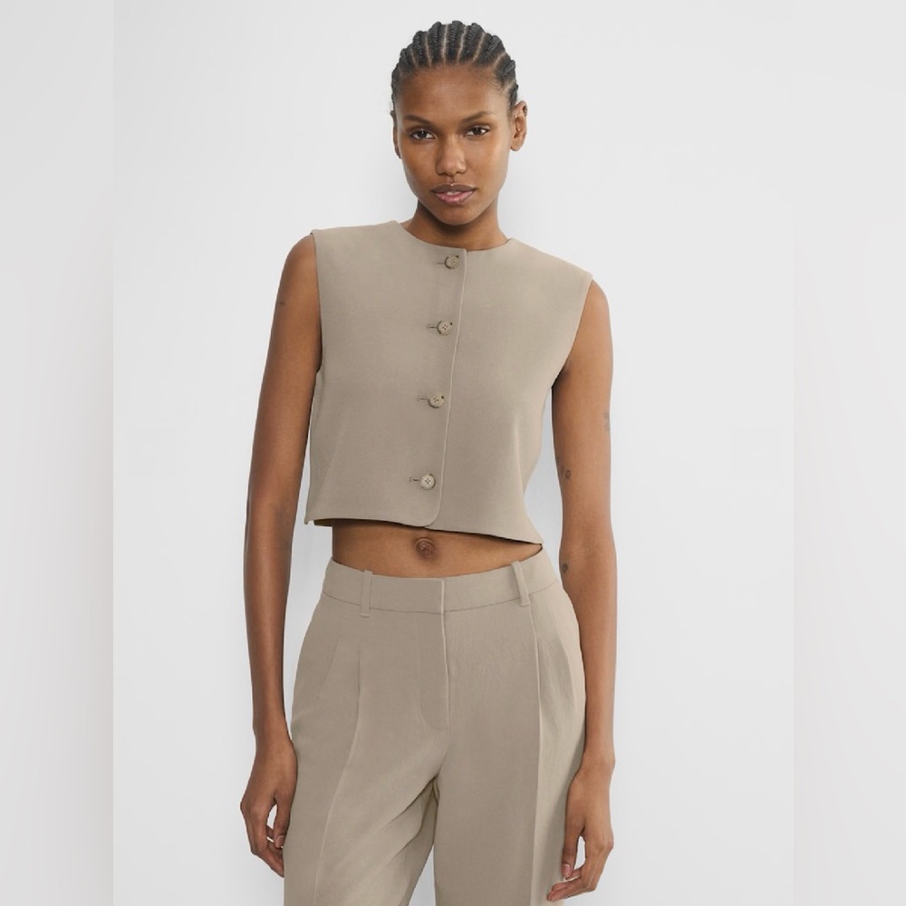EUC ARITZIA x BABATON- Taupe Record Vest, 6